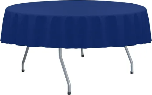Miniatura 43 de Ultimate Textile Cotton-Feel - Mantel redondo de comedor fino de 72 pulgadas, color verde militar