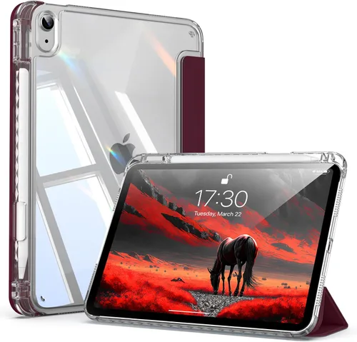 Miniatura 12 de Funda para iPad (A16) de 11ª generación de 11 pulgadas 2025, funda para iPad de 10.9 pulgadas 2022 de 10.9 pulgadas con soporte para lápices, funda
