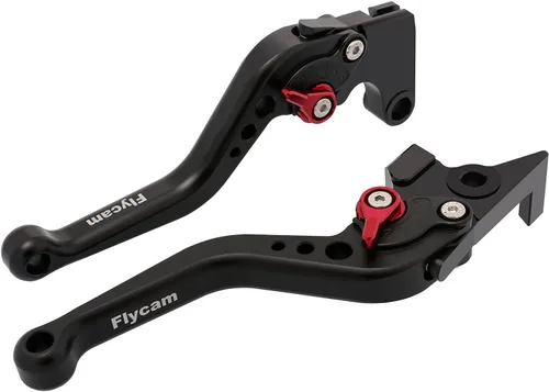 SunPower - Palancas de embrague de freno de motocicleta ajustables de aluminio CNC compatible con Yamaha MT-07 2014-2020 FZ8 FZ6R 2009-2015 FZ-07