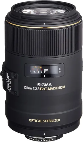 Miniatura 3 de Lente Sigma 105mm F2.8 EX DG OS HSM Macro para Cámara SLR Canon
