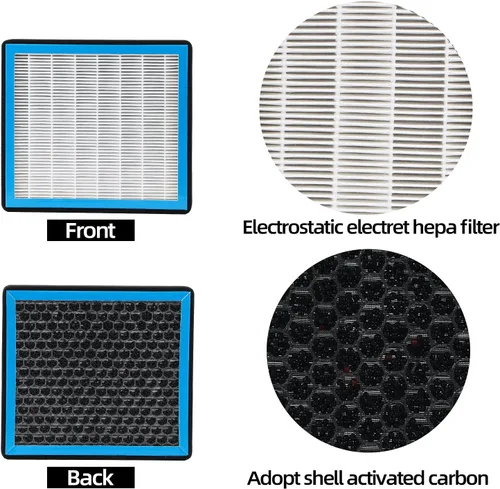 Miniatura 4 de CF10285 - Filtro de aire de cabina con carbón activado con cáscara de nuez, compatible con Toyota 4Runner Highlander RAV4 Tundra Camry Corolla Prius