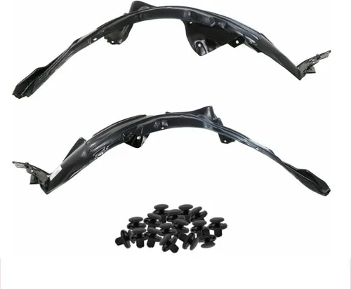 Parts N Go Juego de protectores de guardabarros con clips para 2015-2017 para el lado delantero del conductor y del pasajero izquierdo derecho