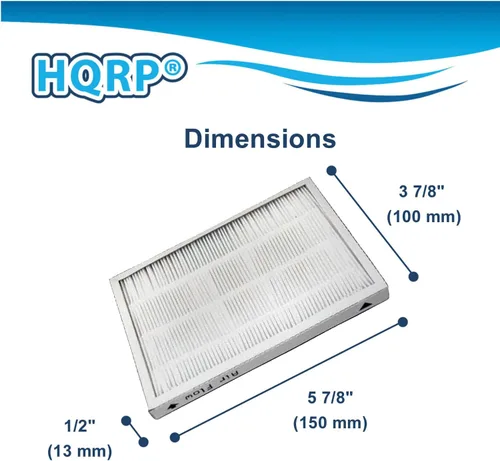 Miniatura 5 de HQRP Reemplazo del filtro HEPA de escape para Sears Kenmore EF-1 EF1 86889 20-86889 40324 KC38KCEN1000 53295 8175062 WPL4370417 2086889 piezas