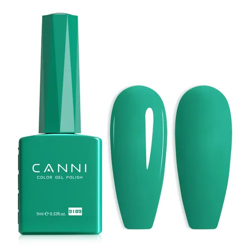 Miniatura 59 de CANNI - Esmalte de uñas de gel rosa claro - 1 unidad de 0.5 onzas, color rosa bebé, color rosa pálido de alto brillo, esmalte de uñas con remojo UV