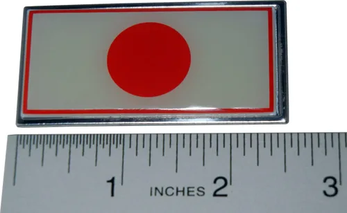Miniatura 2 de ERPART - Emblema de aluminio de aluminio compatible con Nissan Datsun Mitsubishi Isuzu Otomo Mazda Ohta Prince, Toyota, Subaru, Honda, Acura, Lexus