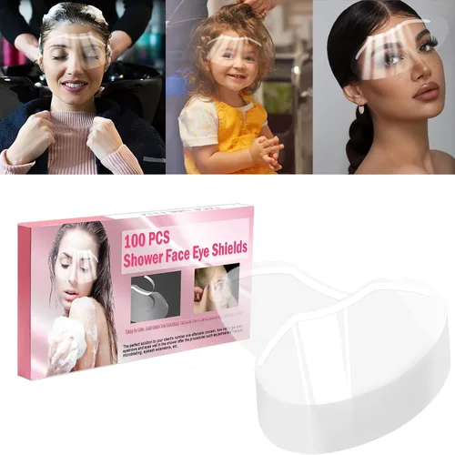 Miniatura 6 de 100 piezas Microblading Permanente Maquillaje Ducha Protectores Cara Viseras, Protectores de Ducha Cara de Ducha, Protector de Visera Transparente