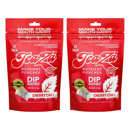 Miniatura 12 de Teaza Bolsas energéticas a base de hierbas, para masticar tabaco, alternativa sin nicotina, sin humo, tabaco alternativo y inmersión saludable