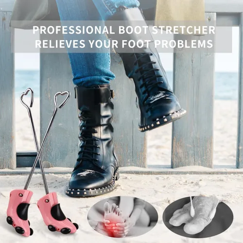 Miniatura 6 de Estirador de zapatos para hombres y mujeres, expansor de zapatos de 4 vías, resuelve los problemas de juanetes y otros problemas de pies causados