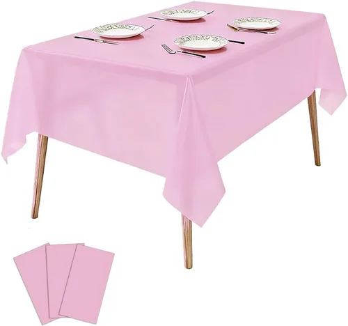 Miniatura 4 de Paquete de 3 manteles de plástico con bandera de plástico para el 4 de julio, manteles desechables para barbacoa, picnic, cumpleaños, bodas