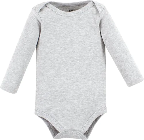 Miniatura 7 de Hudson Baby Body unisex de algodón de manga larga, para bebé