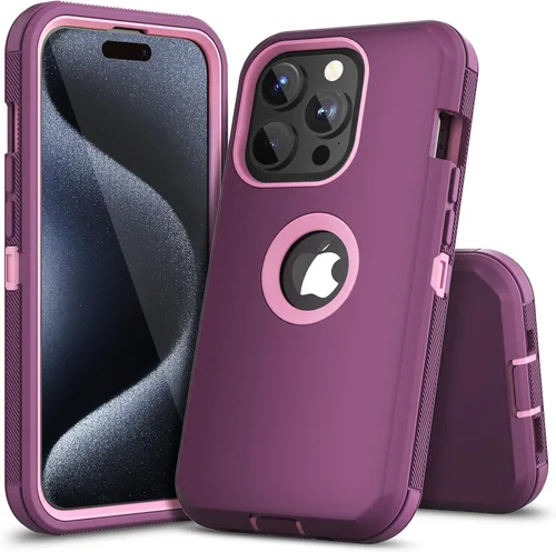 Miniatura 18 de COOYA Funda para iPhone Air de Protección Completa del Cuerpo contra Caídas, Funda Resistente a Prueba de Golpes de 3 Capas, Híbrida de Servicio