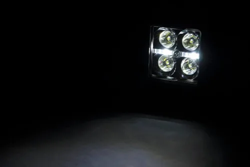 Miniatura 6 de Rough Country Kit de luces antiniebla DRL LED triple para Ford Raptor 2017-2020 - 70700DRL