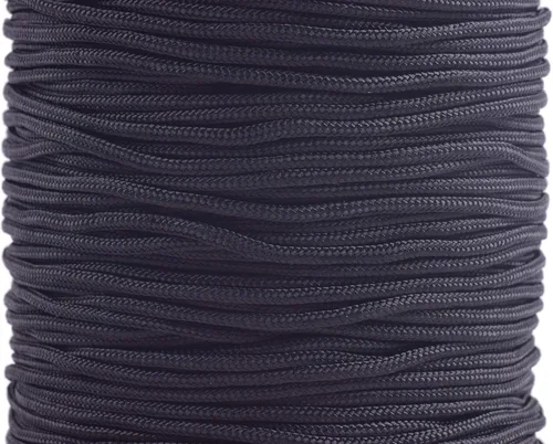 Miniatura 115 de KONMAY 1 rollo de cuerda de nailon para hacer pulseras de 150 yardas, trenzado de nailon Shamballa Macramé/cordón de cuentas de 0.4mm, cordón