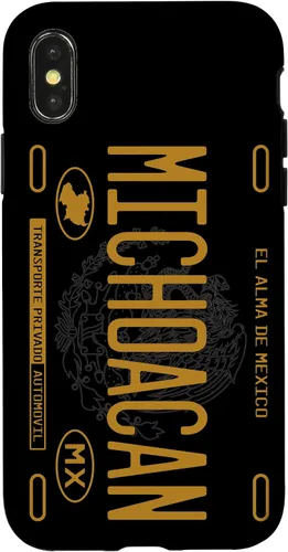 Miniatura 5 de Michoacano Michoacan Mexican State License Plate Phone Case for iPhone 17