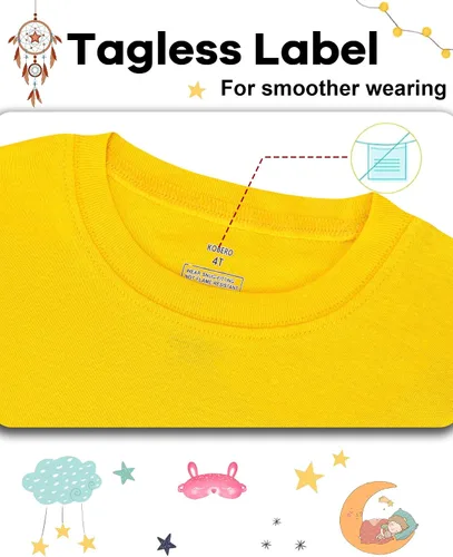 Miniatura 2 de Pijamas de Navidad para niños y niñas de 18 meses-12 años, ropa de dormir 100% algodón