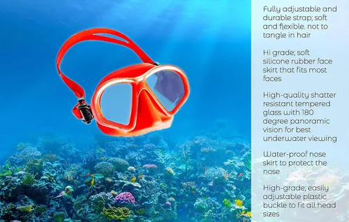 Miniatura 5 de Gafas para niños con cubierta para la nariz, divertidas, seguras para niños y adultos jóvenes, cómoda máscara de esnórquel para nadar en piscinas