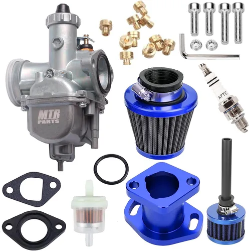 Miniatura 8 de VM22 Carburador de 26mm para Predator 212CC 196cc, Compatible con CT200U KT196 Mini Bike, Moto Race Go Kart 6.5HP Baja Warrior Heat MB165 MB200, Kit