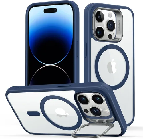 Miniatura 47 de ESR Funda para iPhone 14 Pro Max, Compatible con MagSafe, Funda Transparente para Teléfono con Soporte Stash Integrado para iPhone 14 Pro Max
