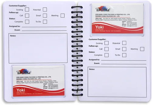 Organizador de tarjetas de visita, libro con tarjetero, organizador portátil de tarjetas de crédito, gestión de todos los portatarjetas, tarjetero