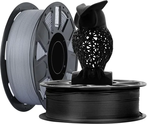 Miniatura 54 de Creality Filamento PLA+ Negro 1.75mm, filamento para impresora 3D de alta resistencia y sin enredos, embalaje al vacío, filamento para impresión 3D