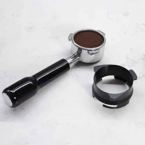 Miniatura 5 de Embudo dosificador espresso de 2.126 in para portafiltros Breville Barista (aleación de aluminio-negro)