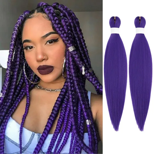Miniatura 10 de Extensiones de cabello para trenzar preestiradas, color negro, 12 pulgadas, 8 paquetes de cabello natural para trenzar, fácil trenza, ajuste de agua