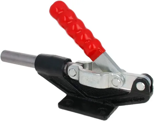 Miniatura 11 de Utoolmart Abrazadera de palanca ajustable, botón de liberación rápida, abrazadera de palanca de acción de empuje de tracción de 99 libras