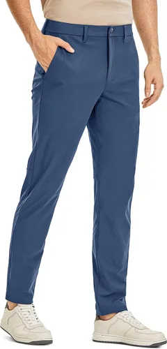 CRZ YOGA Pantalones de golf cómodos para todo el día, tallas 303234 pulgadas de hombre, secado rápido, ligeros, con bolsillos, casuales