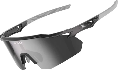 Miniatura 13 de suoso Gafas de sol deportivas de ciclismo para hombre: gafas de sol polarizadas ligeras con protección UV para jóvenes, béisbol, softbol, correr
