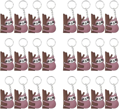 Miniatura 10 de Paquete de 24 bonitos llaveros para fiestas de abejas de miel, abejorro, mamá a abeja, Oh Babee, Baby to Bee baby shower, abeja adulta, abeja reina
