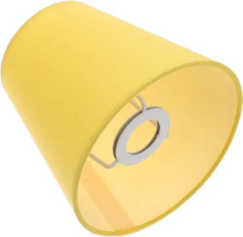 Miniatura 10 de KALLORY Pantallas de lámpara pequeñas, pantalla de tela de araña de tela, pantalla de barril de luz para lámpara de mesa colgante