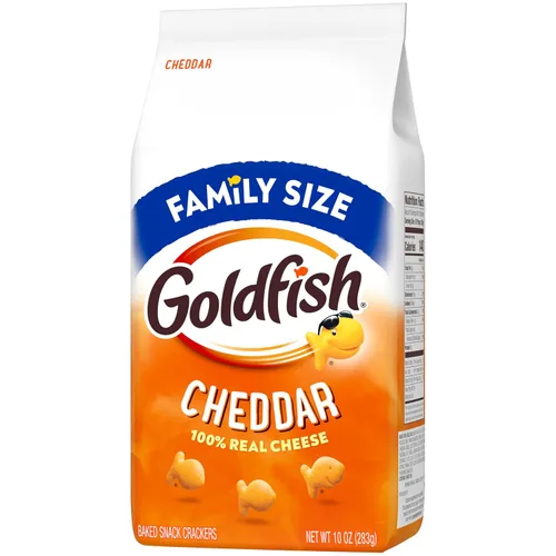 Miniatura 8 de Goldfish Galletas de queso cheddar, bolsa de 10 onzas