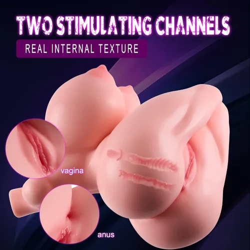Miniatura 6 de Muñecas sexuales de 2 libras para hombres, juguetes sexuales para adultos, madurador masculino, coño de bolsillo, sexo completo con vagina y anal