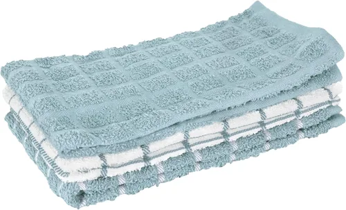 Miniatura 12 de Ritz Juego de paños de cocina a cuadros: altamente absorbente y súper suave - 100% algodón, paños de limpieza de cocina duraderos para limpiar mesas