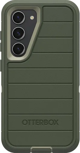 Miniatura 6 de OtterBox Funda para Galaxy S23 - Serie Defender - Negra, resistente y duradera - con protección de puertos - Solo la funda - Protección microbiana