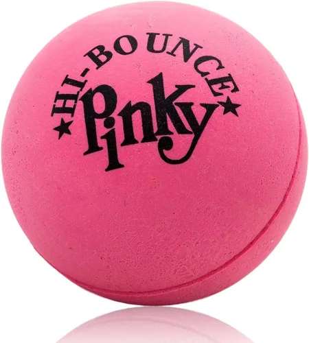 Miniatura 2 de JA-RU Hi-Bounce Pinky Ball (1 unidad) Pelotas de goma para niños y adultos. Pequeña bola de rebote rosa para estrés. Recuerdos de fiesta deportiva