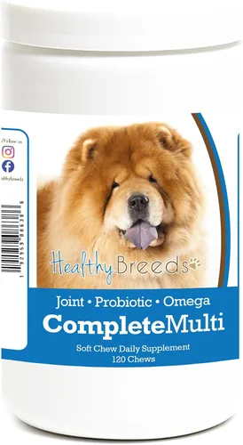 Miniatura 65 de Healthy Breeds Boxer todo en uno multivitamínico suave masticable 120