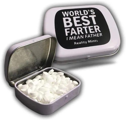 Miniatura 2 de Gears Out World's Best Farter, I Mean Father Reality Mints – Regalo divertido para papá, marido, amigo o hermano – Relleno de calcetines