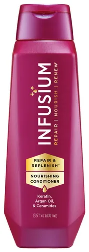 Infusium Acondicionador Nutritivo Reparador y Reabastecedor - Acondicionador para el Cabello con Queratina, Aceite de Argán y Ceramidas - Adecuado