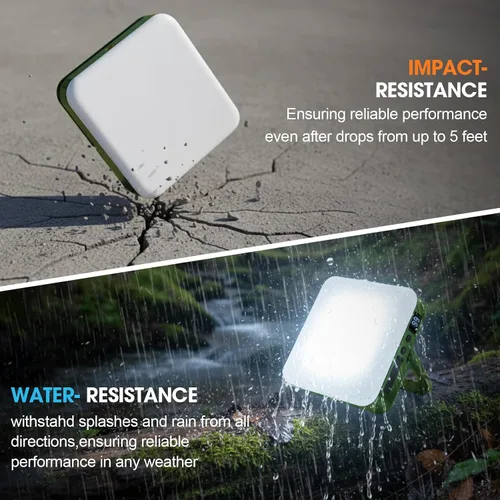 Miniatura 3 de Linterna LED recargable para campamento, 10,000 mAh, luces de campamento portátiles de hasta 90 horas y 4 modos de luz, IPX5 impermeable, esenciales