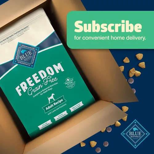 Miniatura 11 de Blue Buffalo Freedom - Alimento seco para perros sin granos, nutrición completa y equilibrada para perros adultos, fabricado en los Estados Unidos