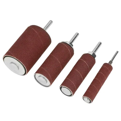 Miniatura 6 de Kit de lijadora de tambor, juego de herramientas de lijadora de tambor de lijado de husillo con estuche para prensa de taladro