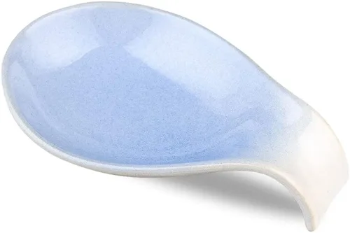 Miniatura 12 de Nihow Soporte para cucharas de utensilios: soporte de cerámica para cuchara/espátula/cucharón - Soporte para cuchara de cocina resistente al calor