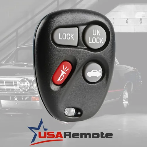 Miniatura 2 de Control remoto de llave de coche de entrada sin llave compatible con 2001-2005 Chevy Impala Monte Carlo / 2004 Pontiac Grand Prix