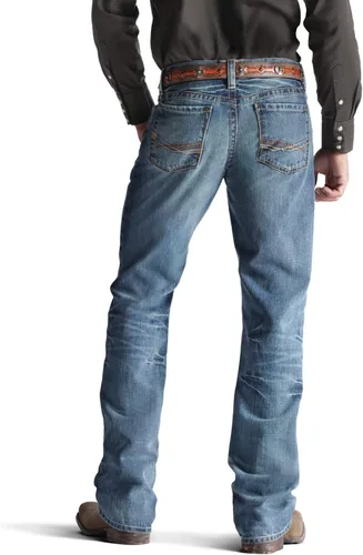 Miniatura 2 de Ariat Jeans M4 de tiro bajo con corte de bota Scoundrel para hombre