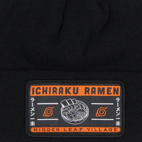 Miniatura 5 de Naruto Shippuden Ichiraku Ramen Hidden Leaf Village Gorro con calavera color negro Negro
