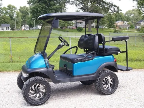 Miniatura 3 de Huskey - 4 fundas de asiento delantero/trasero para carrito de golf Club Car Precedent 2004 en adelante modelos eléctricos y de gas a gas, panel