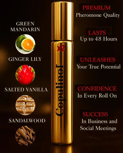 Miniatura 3 de Pherolec Global COPULINOL X2 100% feromonas para mujeres, feromonas de fuerza Perfumes para mujeres, aceite esencial de colonia, perfume de viaje
