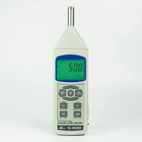 Miniatura 2 de Medidor de nivel de sonido clase 1 (rango: 30 a 130 dB)/medidor de decibelios profesional/medidor de decibelios lector de nivel de sonido/medidor