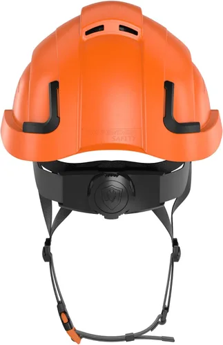 Miniatura 4 de Casco Protector Defender Safety H2, Casco Duro de Tipo 2 Clase C y E, Certificado ANSI Z89.1 y EN 12492 Naranja